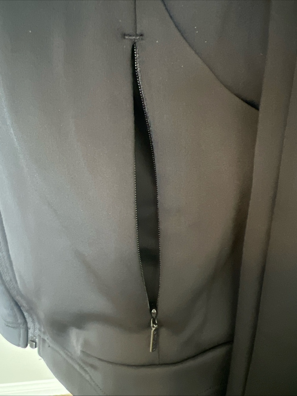 Spyder Active Women’s Black Full-Zip Fleece Lined Yoga Running Jacket Size Small - Picture 7 of 14